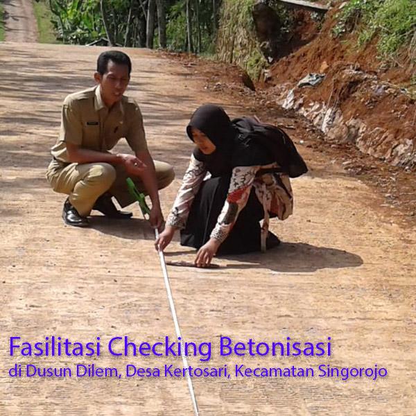 Fasilitasi Checking Betonisasi