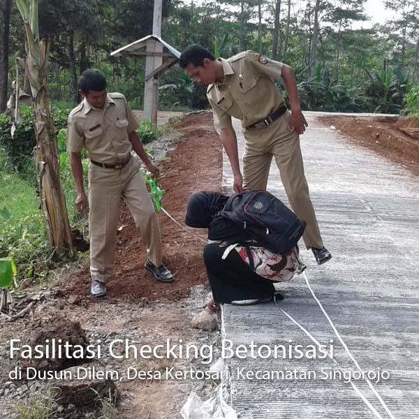 Fasilitasi Checking Betonisasi